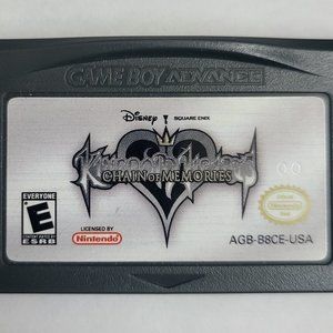 Kingdom Hearts Chain of Memories for Gameboy Advanced *Cart Only*